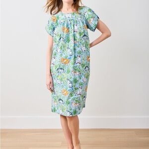 Printfresh Retro Dreams “Must Love Cats” Nightgown Cornflower Size Small‎